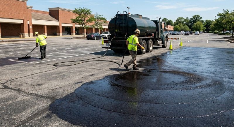 Asphalt Parking Lot Sealing in Fort Collins, CO