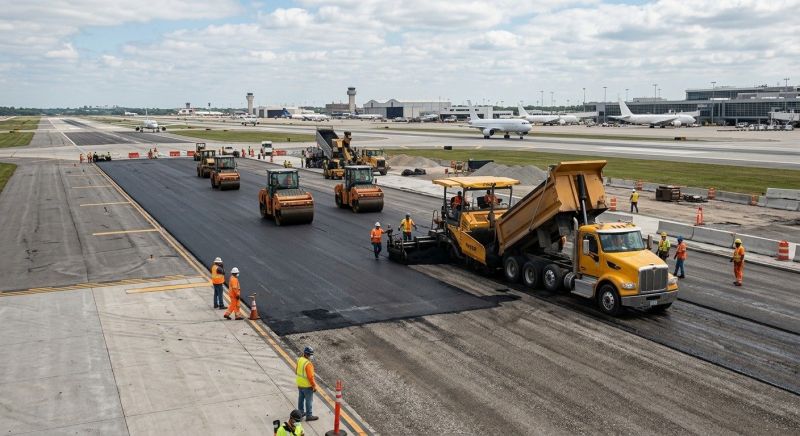 Airport Paving in Savannah, GA