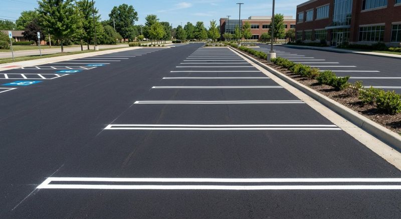 Asphalt Marking in Lawrenceville, GA