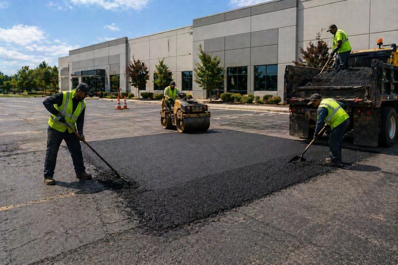 Asphalt Parking Lot Repair in Pasadena, CA
