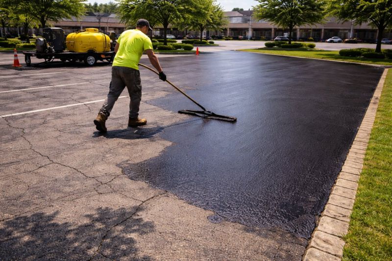 Asphalt Sealcoating in Grand Rapids, MI