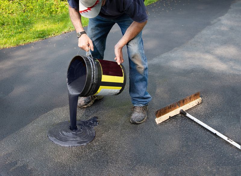 Asphalt Slurry Sealing in Greenville, SC