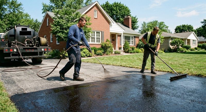 Blacktop Sealcoating in Grand Rapids, MI