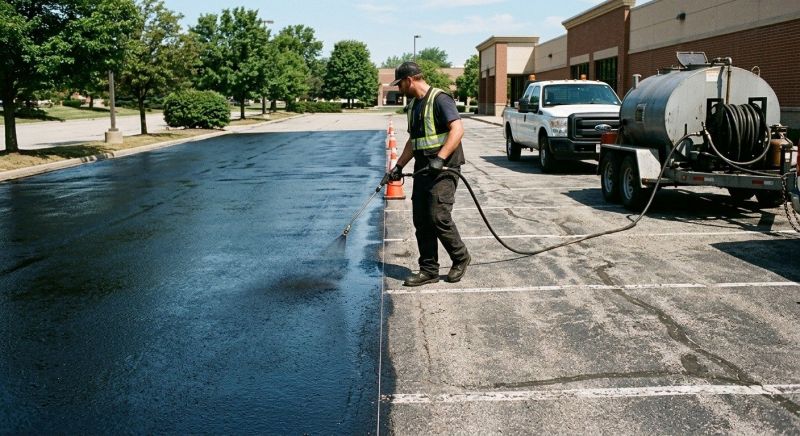 Church Parking Lot Sealcoating in Tampa, FL
