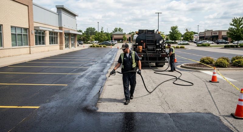 Commercial Asphalt Sealing in Tampa, FL