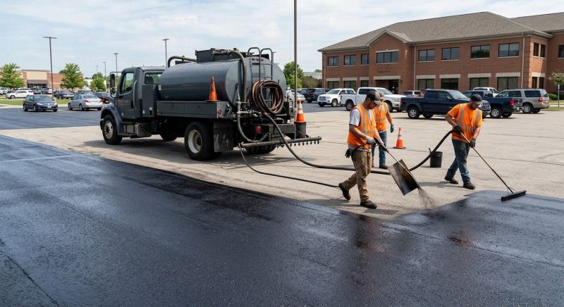 Commercial Asphalt Sealing in Columbus, OH