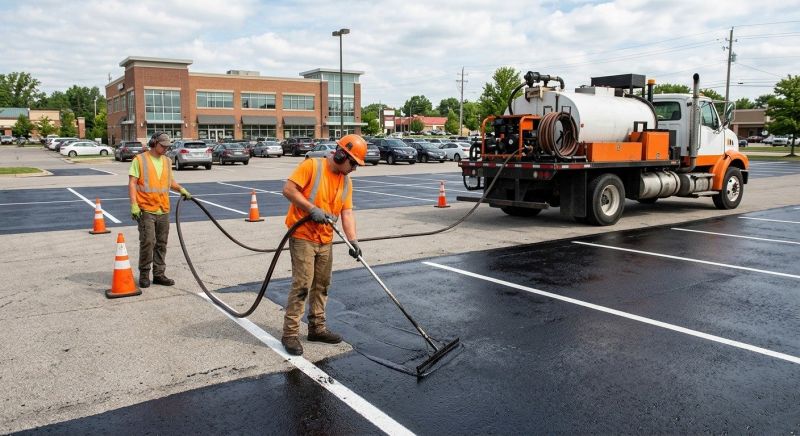 Commercial Parking Lot Sealing in Miami Dade County, FL