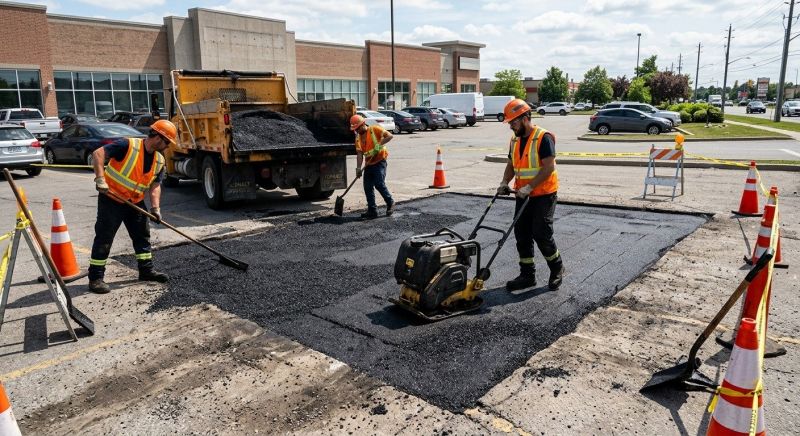 Commercial Paving Repair in Savannah, GA