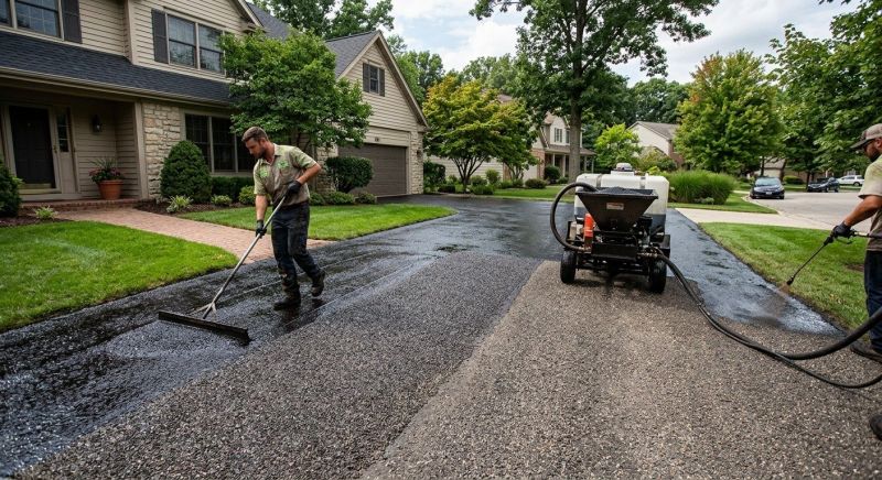 Driveway Sealcoating in San Antonio, TX