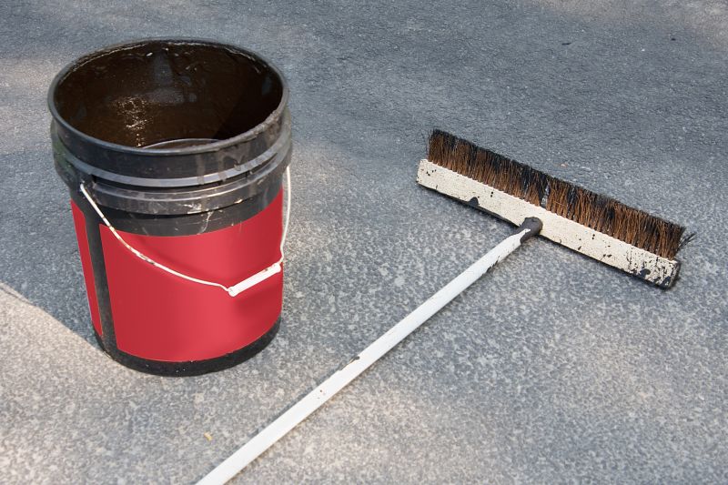 Hot Tar Driveway Sealing in Grand Rapids, MI