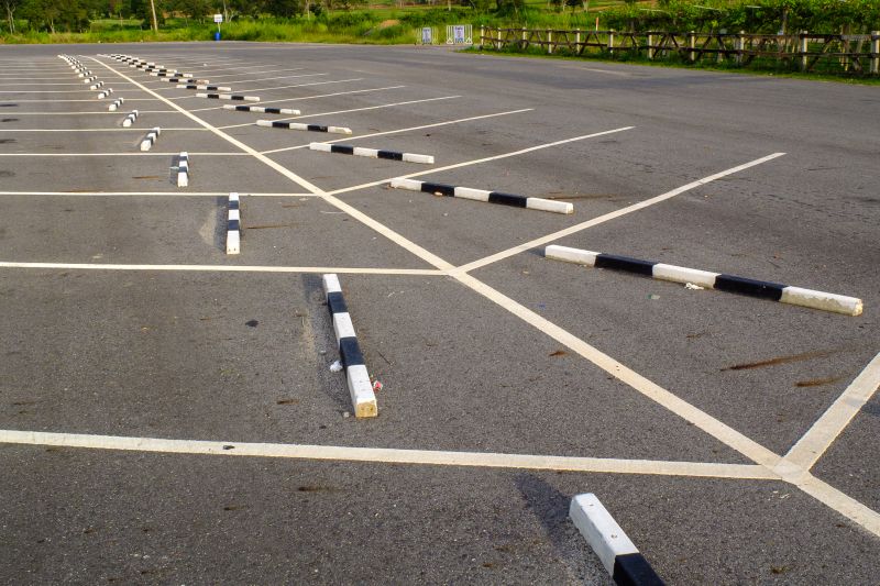 Parking Area Striping in Suwanee, GA