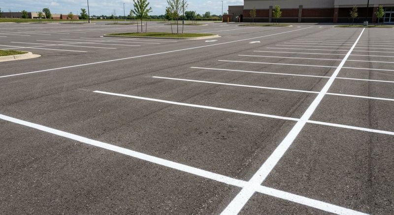 Parking Line Painting in Roswell, GA