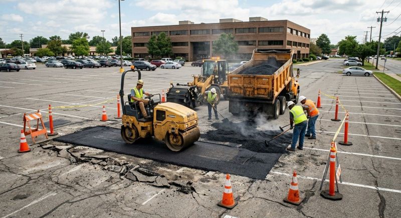 Parking Lot Repair in Orange County, CA
