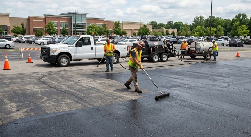 Parking Lot Resurfacing in Sarasota, FL