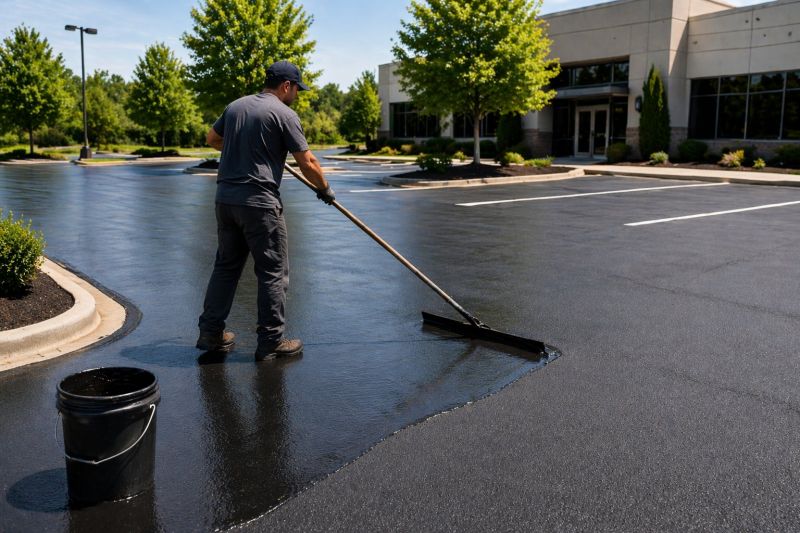 Parking Lot Sealcoating in Greenville, SC