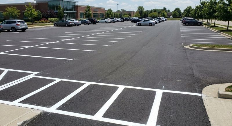 Parking Lot Striping in Lawrenceville, GA