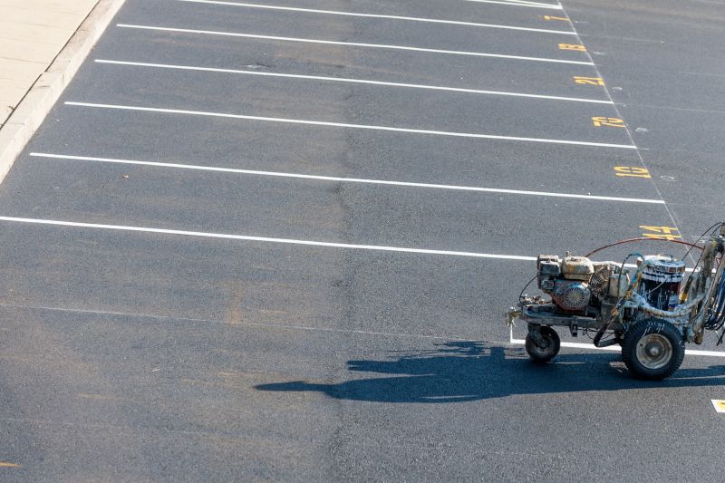 Parking Space Marking in Alpharetta, GA