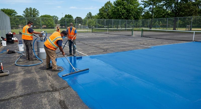 Tennis Court Repair Service in Columbus, OH